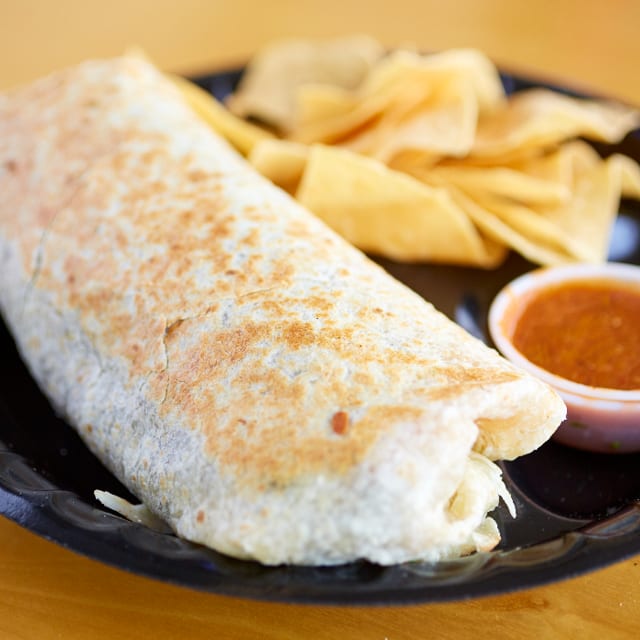 Tomatillo Burrito.