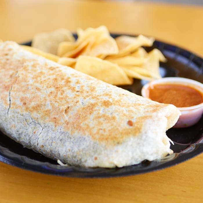 Shredderito Burrito.