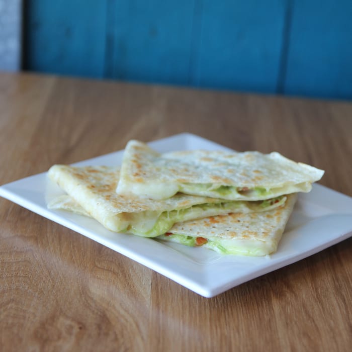7-Veggie Quesadilla.