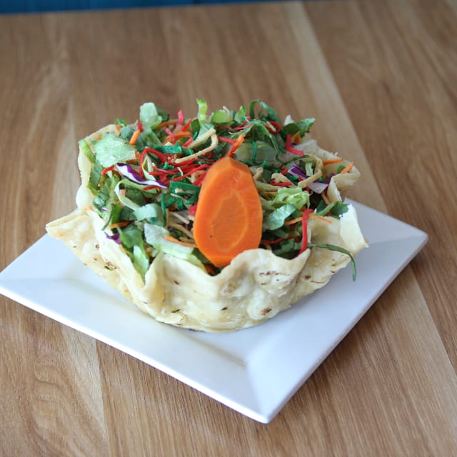Vegetarian Tostada.